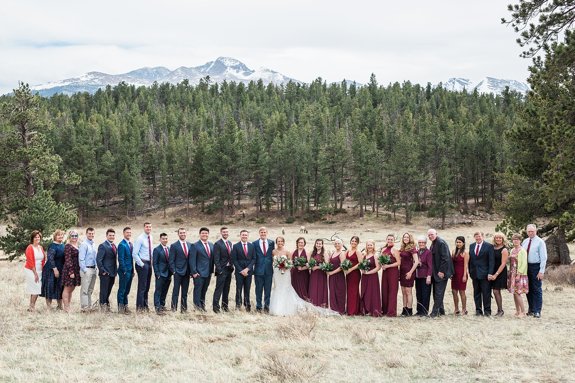 annie and james wedding rocky mountain national park colorado elopement wedding hazel and lace photography