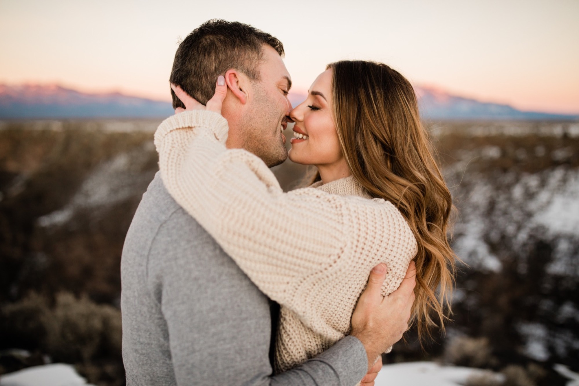 taos engagement session new mexico wedding hazel and lace photography