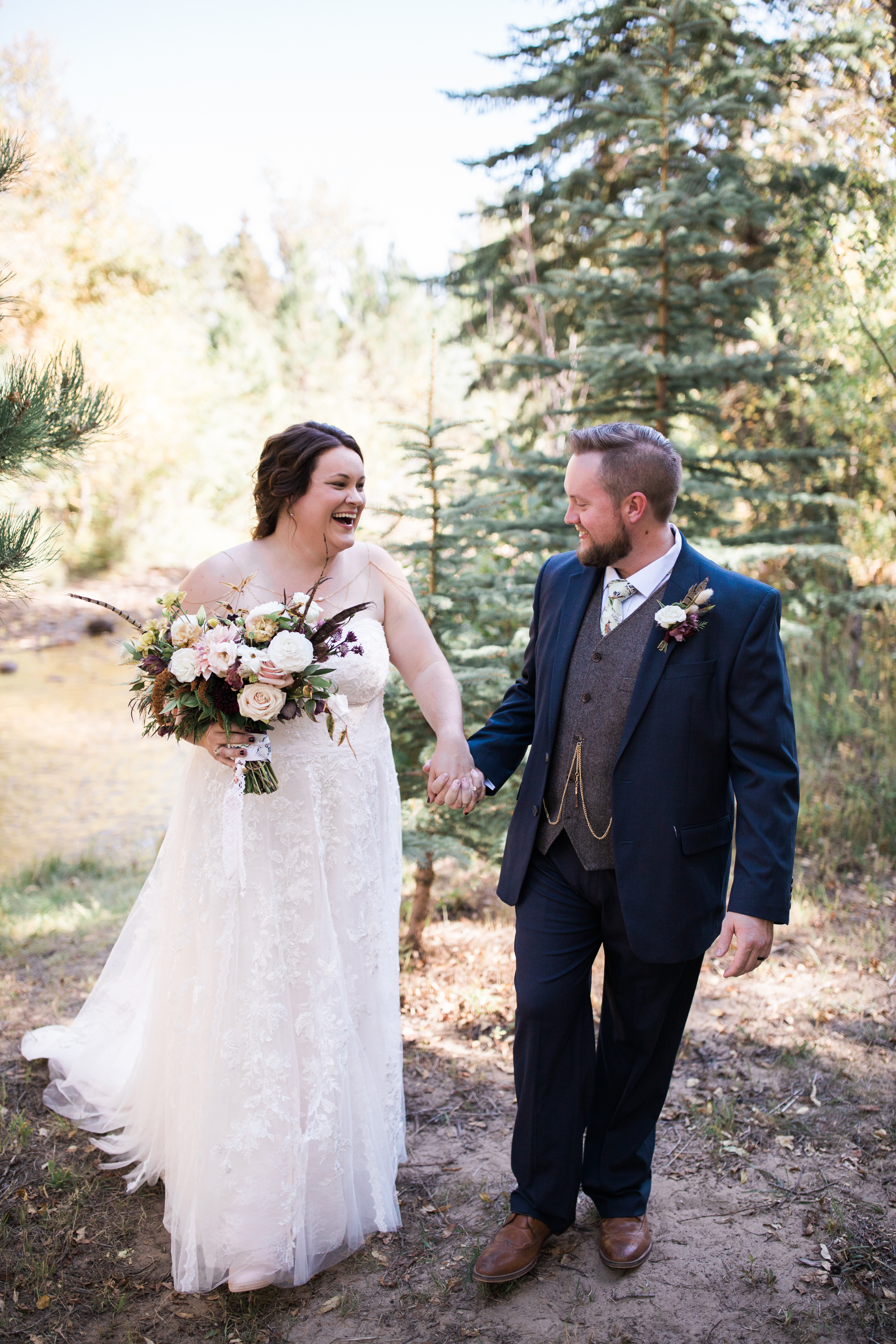 rocky mountain national park elopement heather russell first look