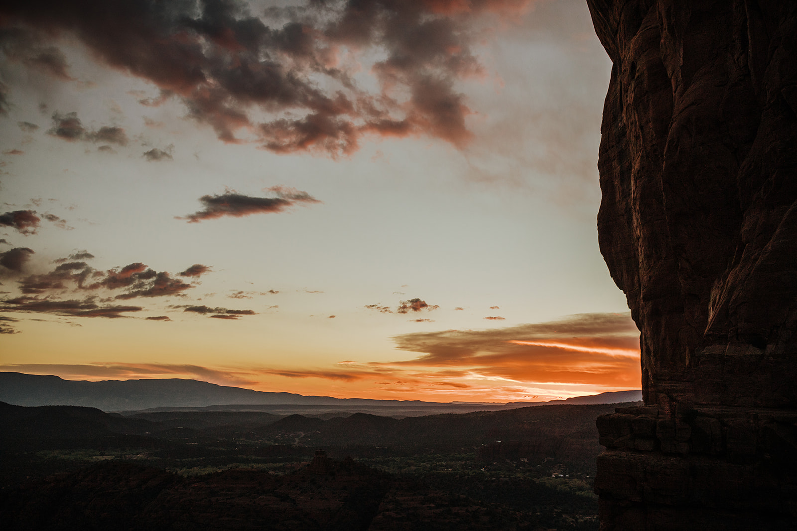 Sedona Arizona desert sunset