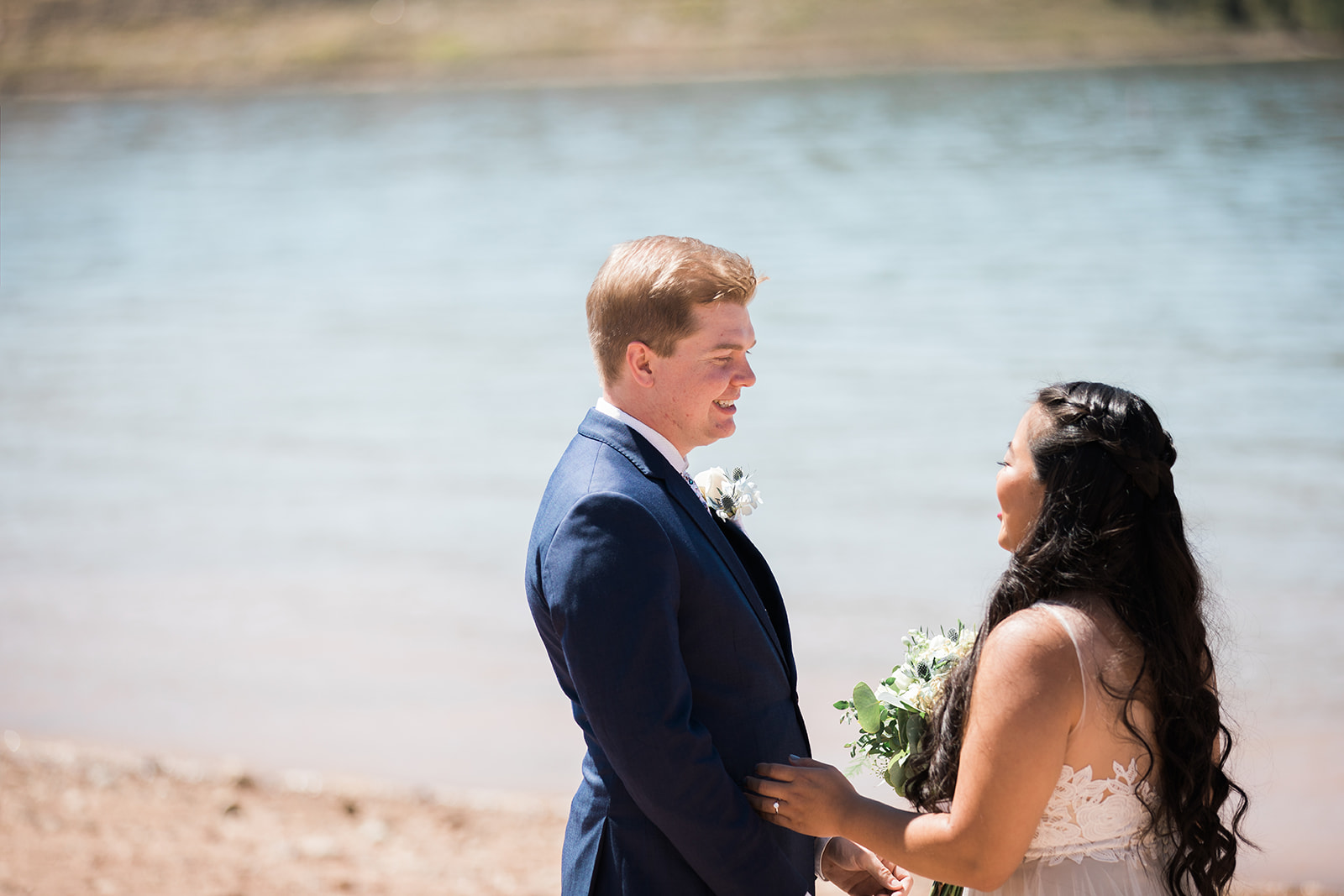 Colorado mountain couple sees each other for first time ahead of wedding