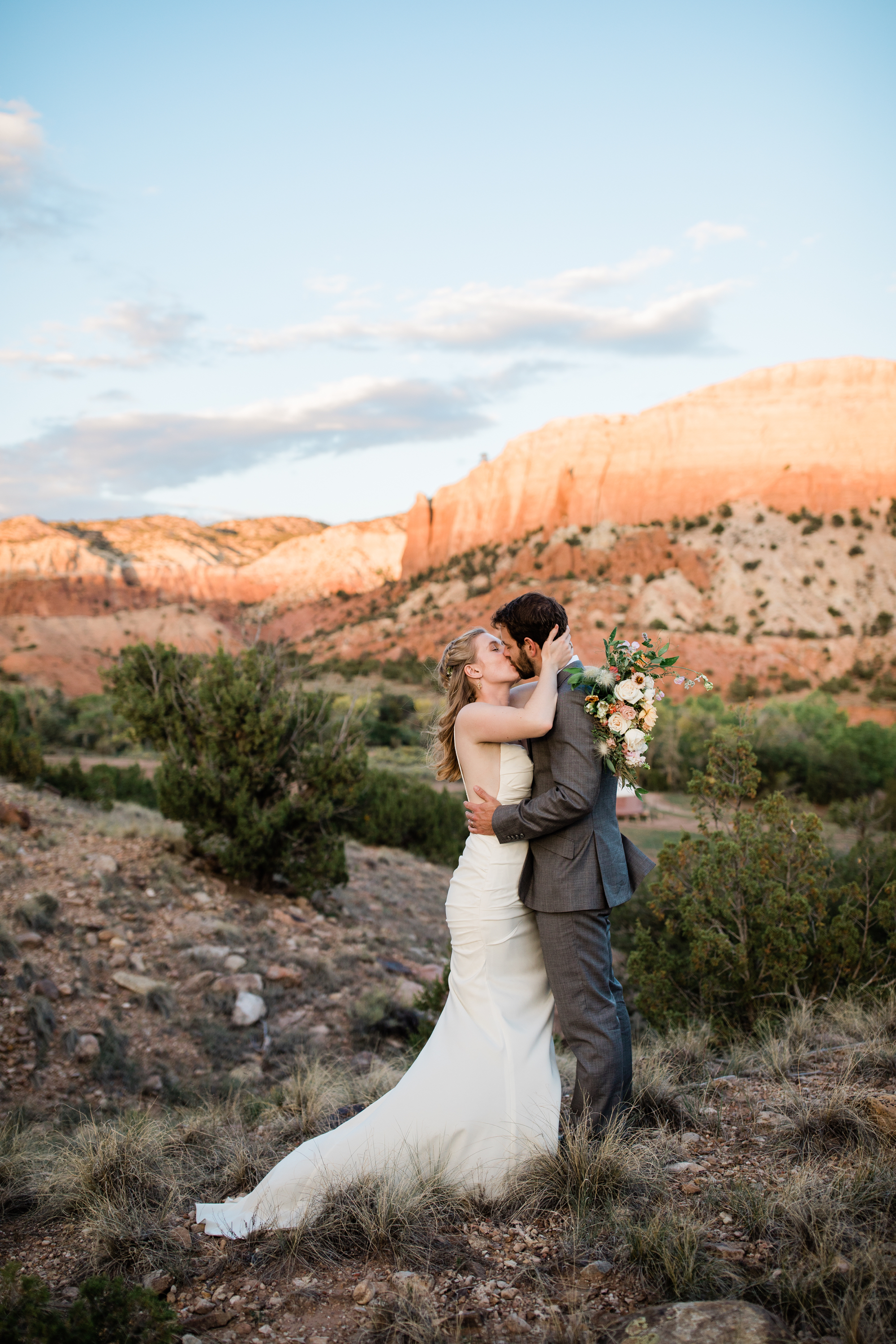 Ghost Ranch wedding in Abiquiu New Mexico