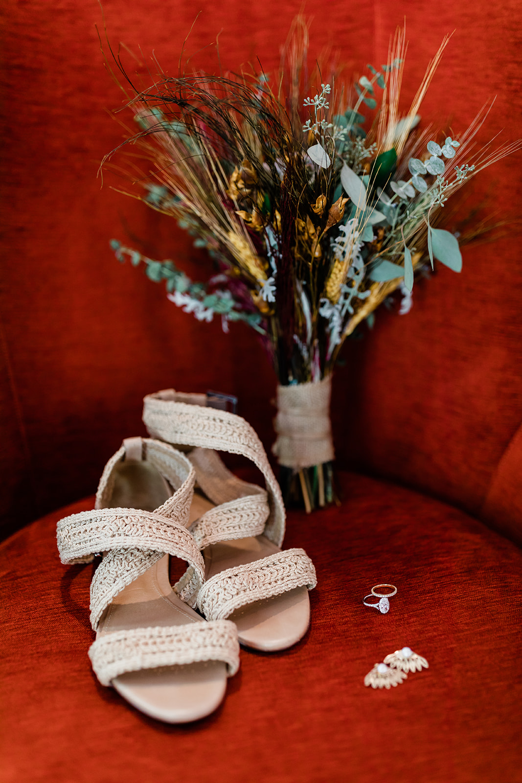 bride's details for wedding in New Mexico