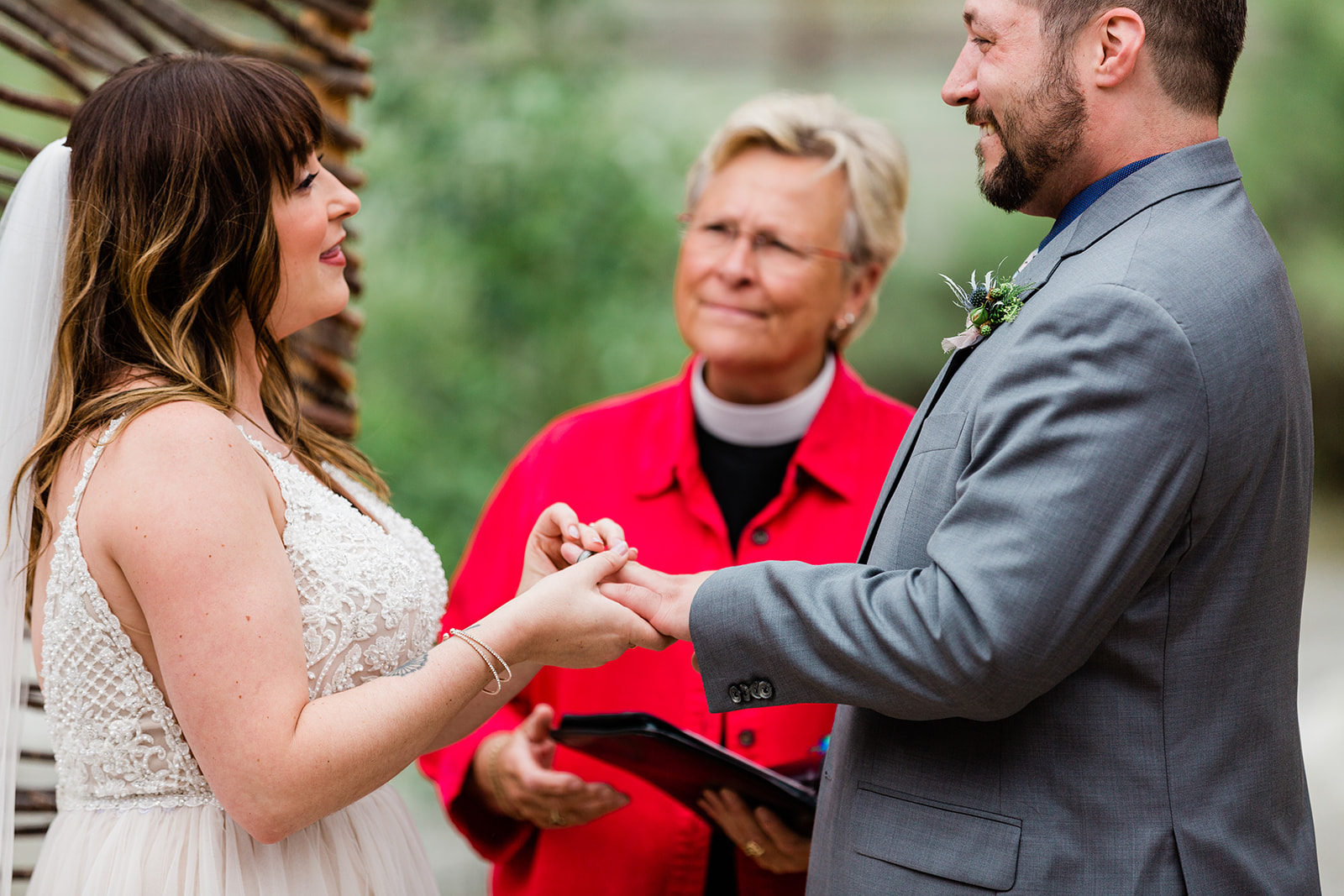 wedding ceremony in Salida Colorado 