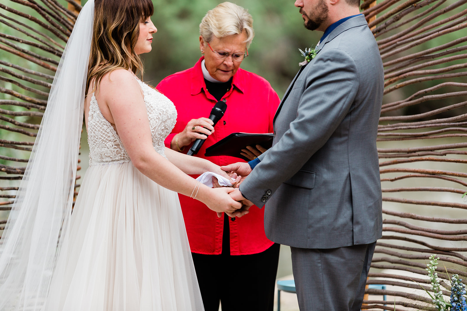 Salida Colorado outdoor wedding ceremony