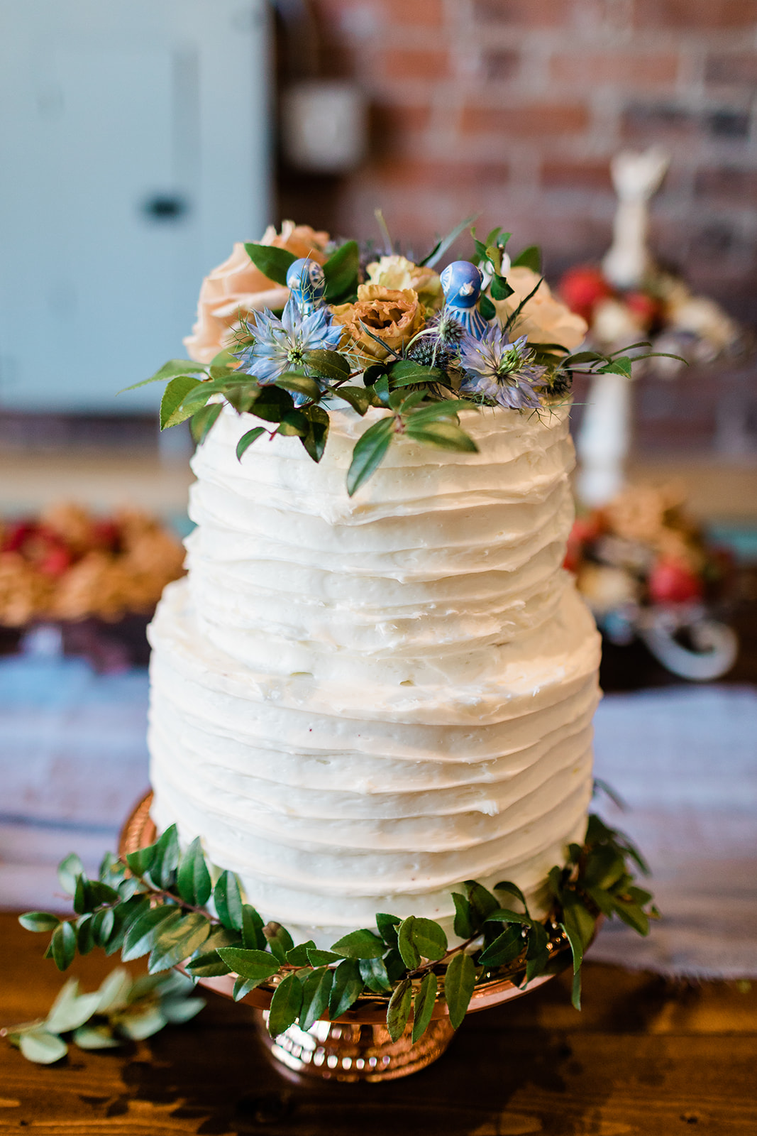 wedding cake for Salida Colorado Wedding