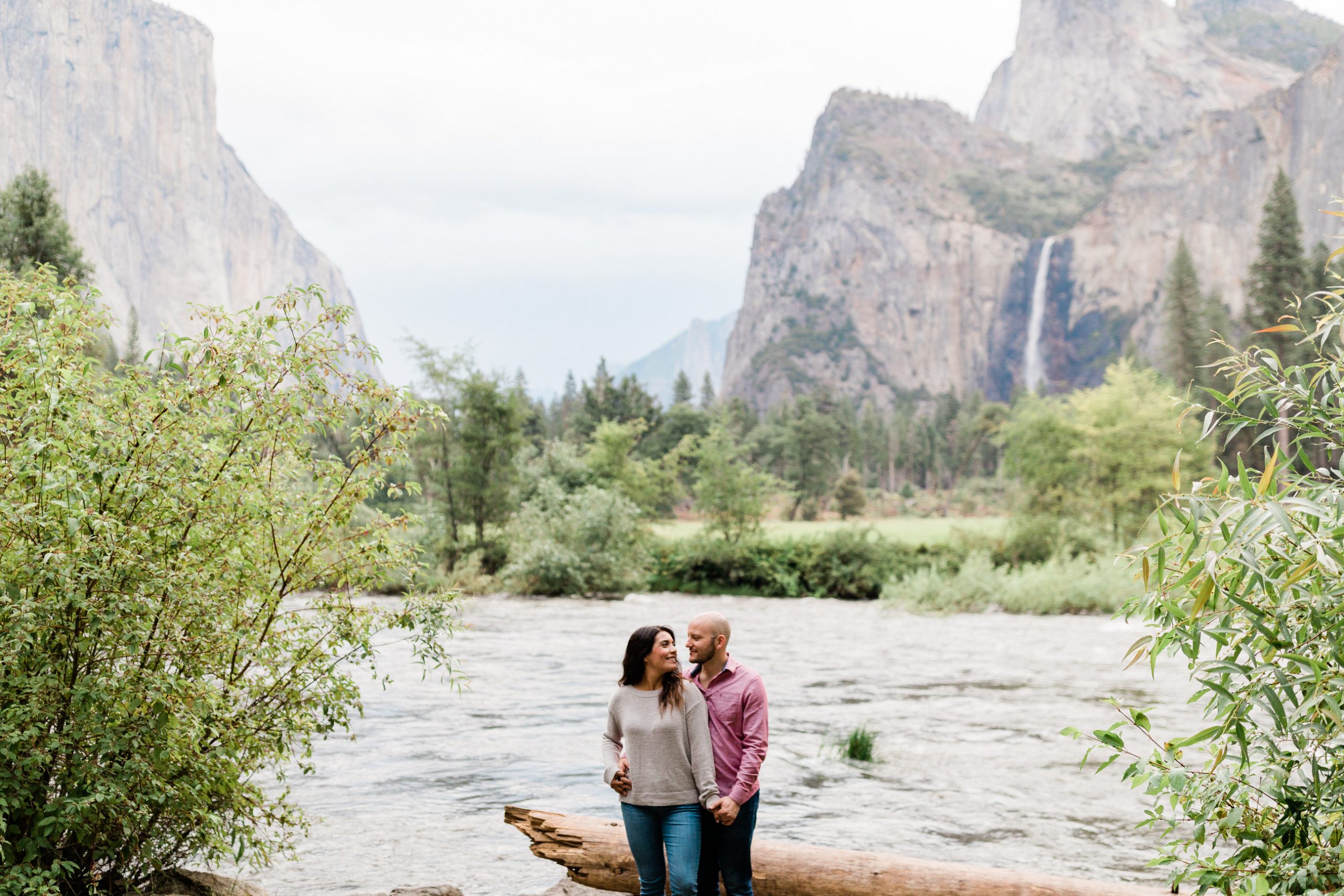 couple outdoor engagement adventure session