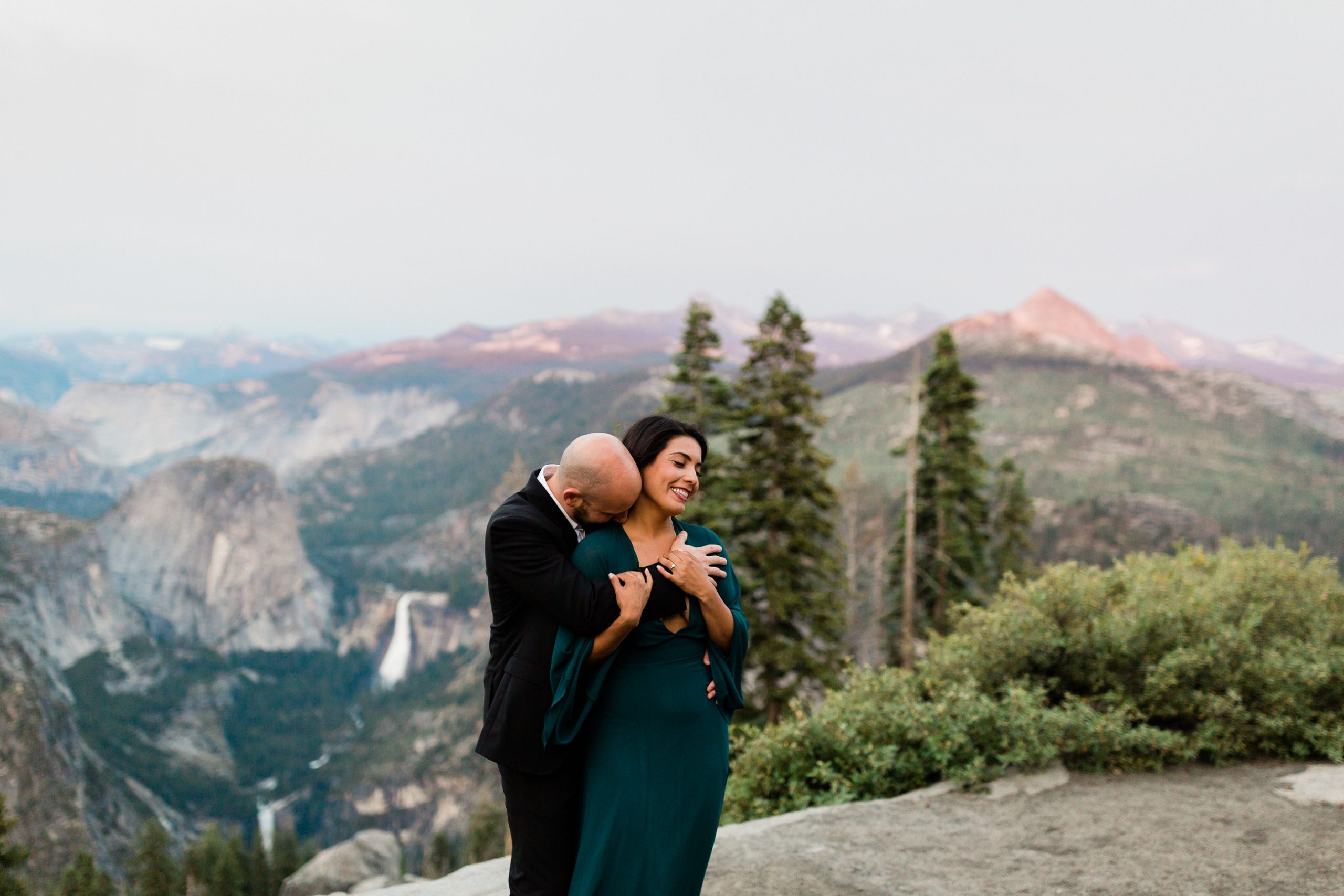 Yosemite engagement session