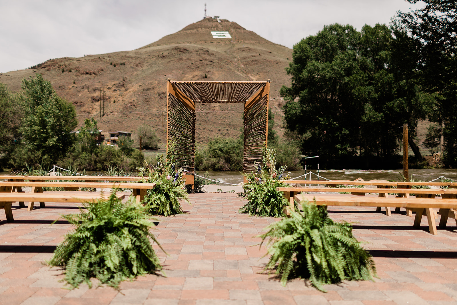 wedding ceremony site in Salida Colorado