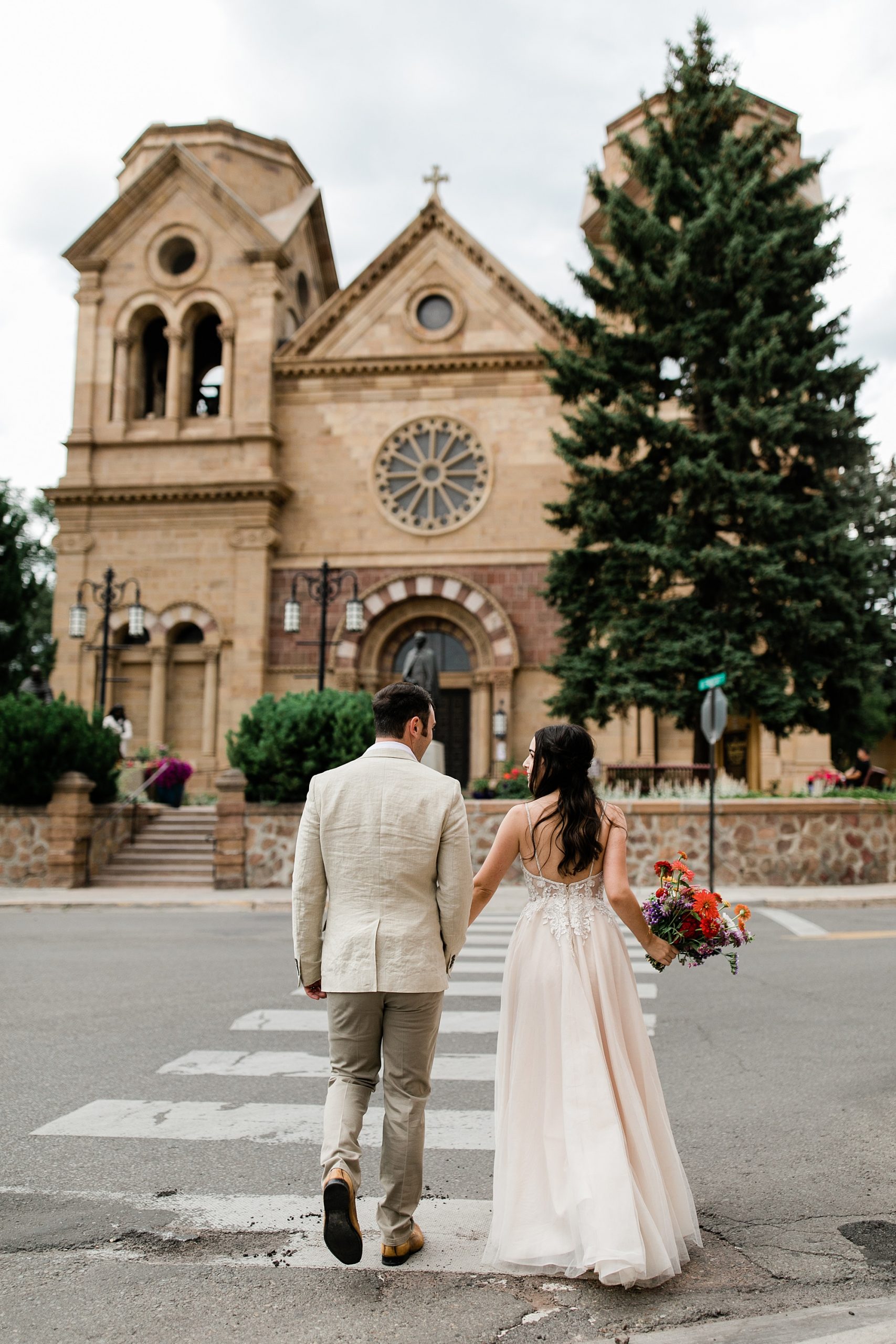 Santa Fe New Mexico elopement cathedral