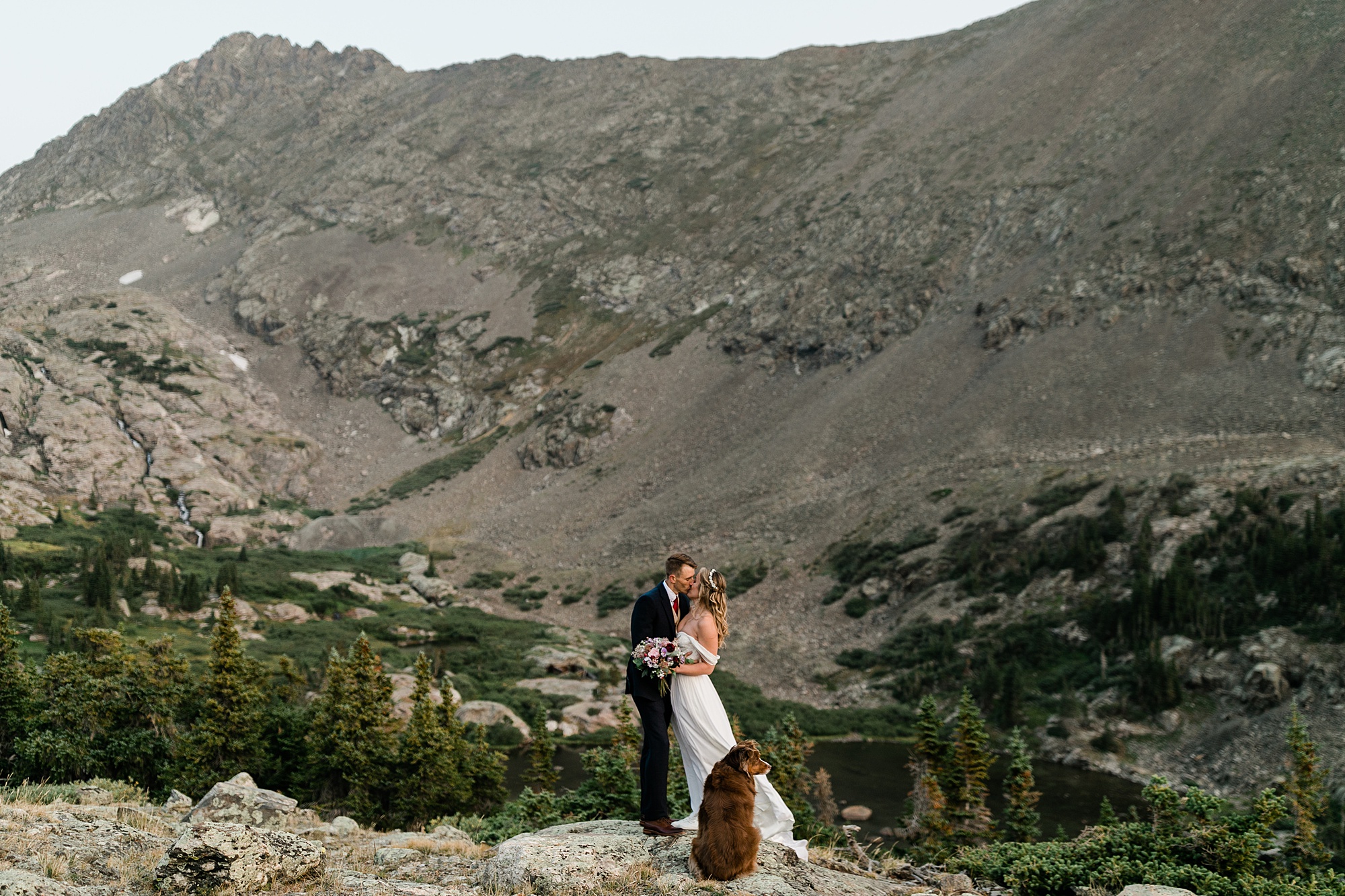 breckenridge colorado hiking elopement