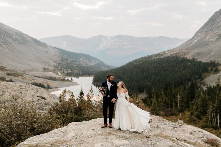 A Sunrise Elopement in Breckenridge Colorado | Hazel & Lace