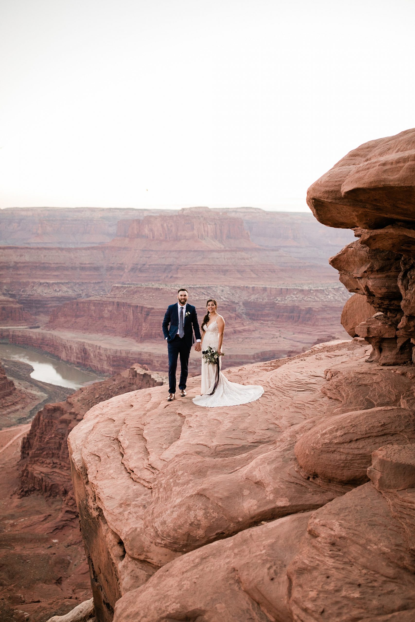 moab elopement at arches national park and dead horse point state park